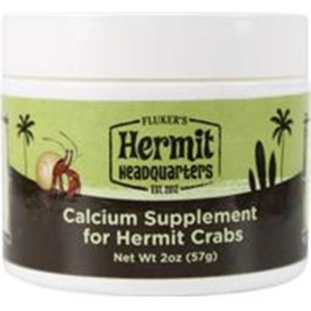 FLUKERS FLUKERS-66019 Hermit Headquarters Hermit Crab Calcium Supplement  2 oz. 66019